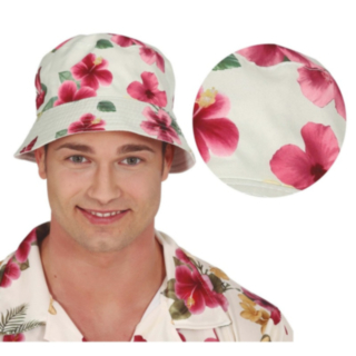 Hawaiiblommor Bucket Hat