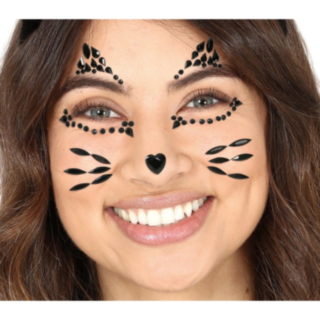 Katt Ansiktssmycken