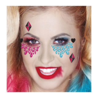 Harley Quinn Ansiktssmycken