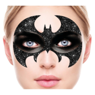 Glitter Fladdermus Ansiktssmycke