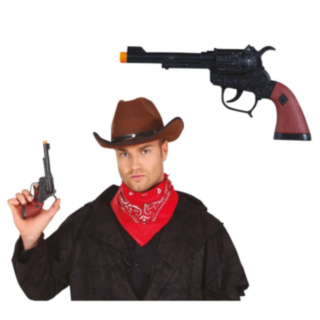 Cowboy Leksaksgevär Svart