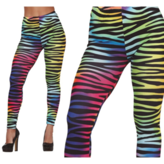 Tiger Leggings Regnbåge