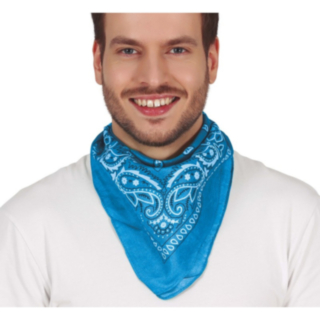 Cowboy Bandana Blå