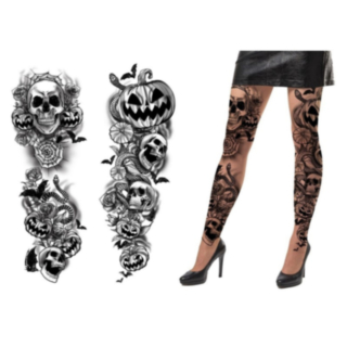 Halloween Tatueringstights