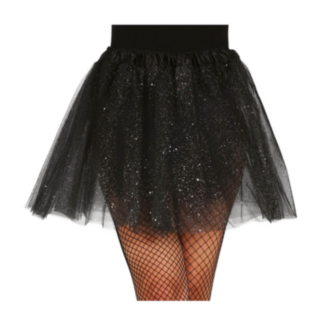 Glittrande Tutu Svart