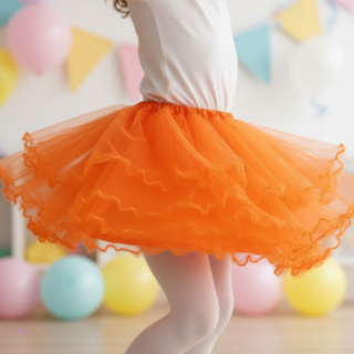 Tyllkjol Barn Orange