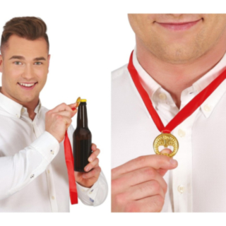 Guldmedalj Flasköppnare Halsband