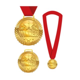 Winner Medalj Guld