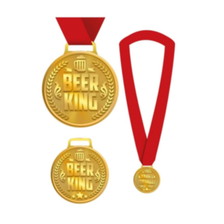 Beer King Medalj Guld