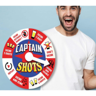 Captain Shots Roulette Drickspel