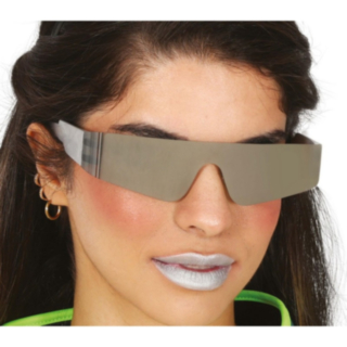 Cyberpunk Glasögon Silver