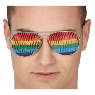 Pride Aviator Glasögon Regnbåge