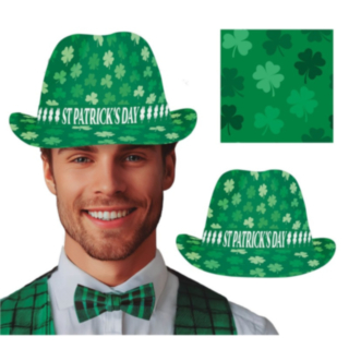 St. Patrick’s Day Fedora Grön