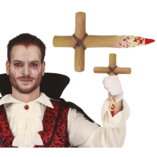 Blodig Vampyrmördare Träpåle