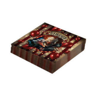 Halloween Cirkus Servetter