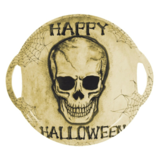 Happy Halloween Dödskalle Serveringsbricka
