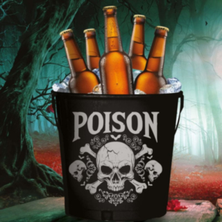 Poison Skull Metallhink