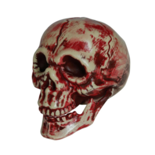 Blodig Halloweenskalle