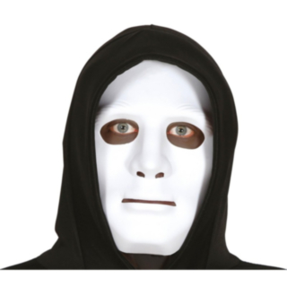 Anonym Halloweenmask Vit
