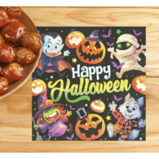 Little Monster Halloween Servetter