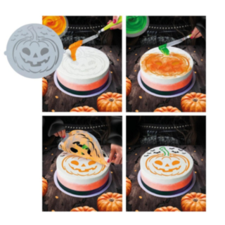 Pumpa Tårtschablon