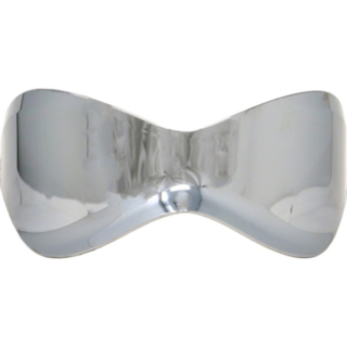 Futuristiska Glasögon Visir Silver