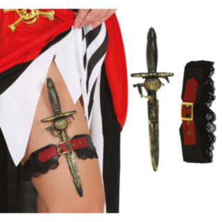 Piratkniv & Strumpeband