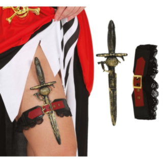Piratkniv & Strumpeband