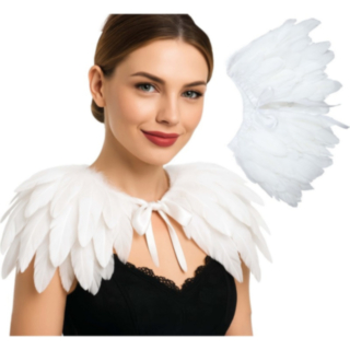 Änglafjädrar Bolero Vit