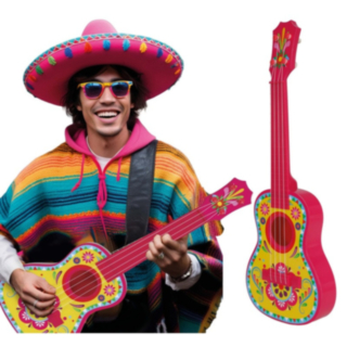 Fiesta Minigitarr Rosa