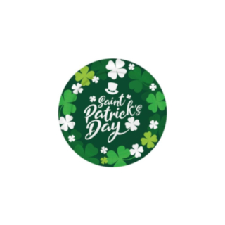 Saint Patrick's Day Papptallrikar