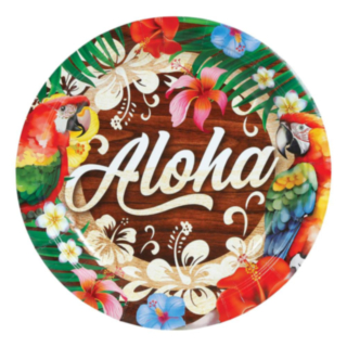 Papperstallrikar Aloha