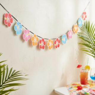 Hawaiiblommor Girlang