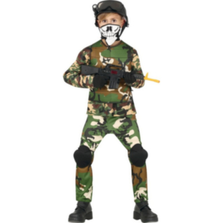 Specialstyrka Soldat Barndräkt