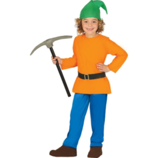 Sagodvärg Barndräkt Orange