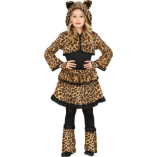 Leopard Barndräkt