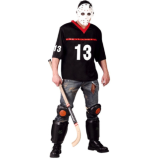 Hockey Mördare Maskeraddräkt