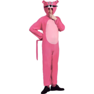 Ljusrosa Panter Maskeraddräkt