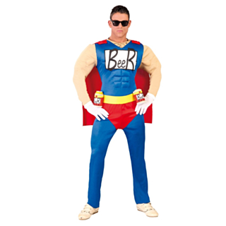 Beer Man Maskeraddräkt