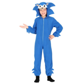 Blå Igelkott Onesie Barndräkt