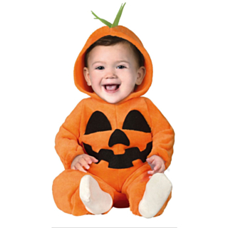 Halloween Pumpa Babydräkt