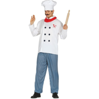Italiensk Kock Maskeraddräkt