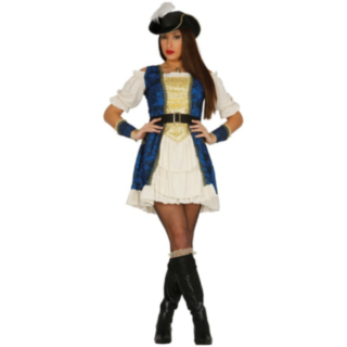 Pirat Admiral Maskeraddräkt