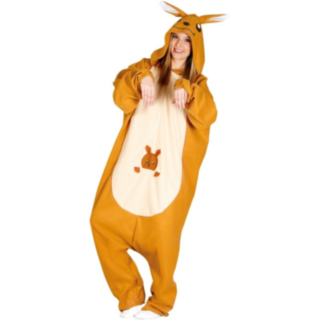 Känguru Onesie Maskeraddräkt