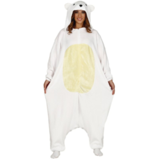 Isbjörn Onesie Maskeraddräkt
