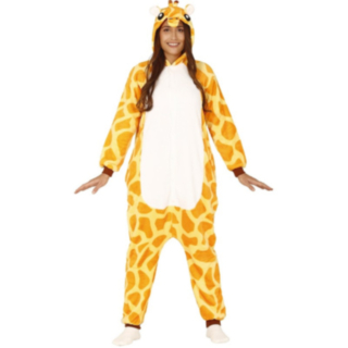 Giraff Onesie Maskeraddräkt Gul