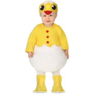 Kyckling Babydräkt Gul Kyckling Babydräkt Gul