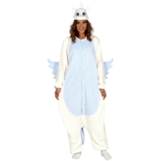 Enhörning Onesie Maskeraddräkt Blå