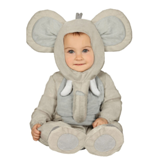 Söt Elefant Babydräkt
