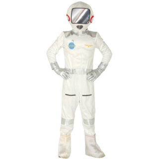 Astronaut Barndräkt Vit/Silver